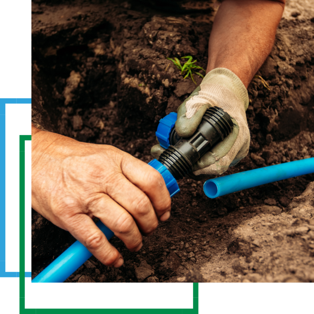 irrigation installation